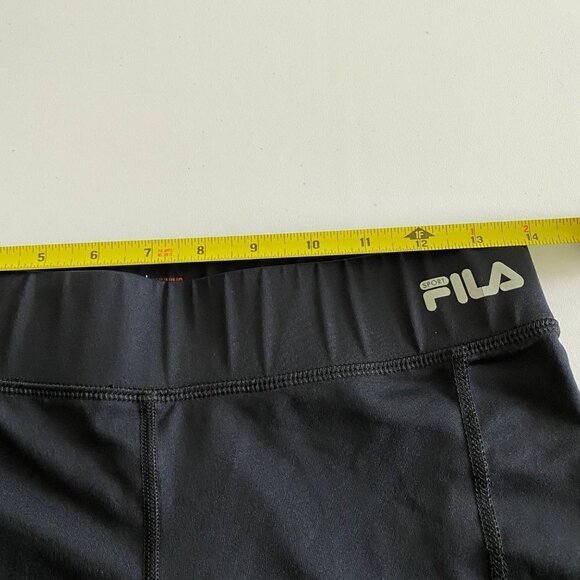 Fila Sport Women's Running Tights Size Small Black - Picture 6 of 9
